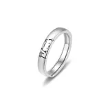 999 Fine Silver-Forever Yours Women's Ring