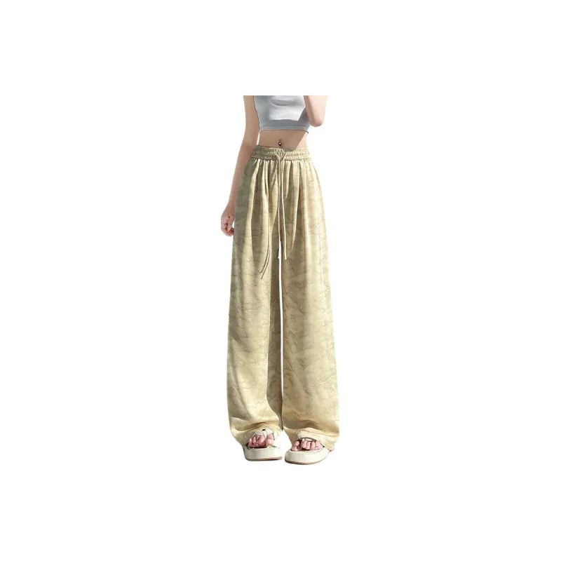 Flowers In Water Casual Pants Women's-9