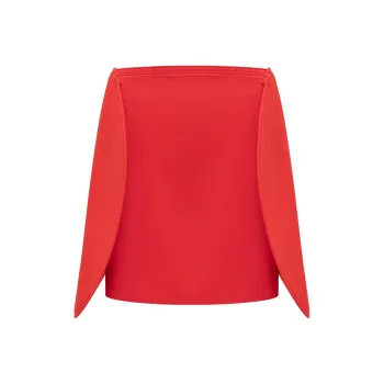 Victoria Beckham Casual Short Skirts Women's Red