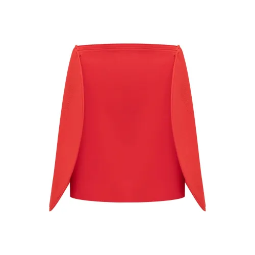 Victoria Beckham Casual Short Skirts Women's Red