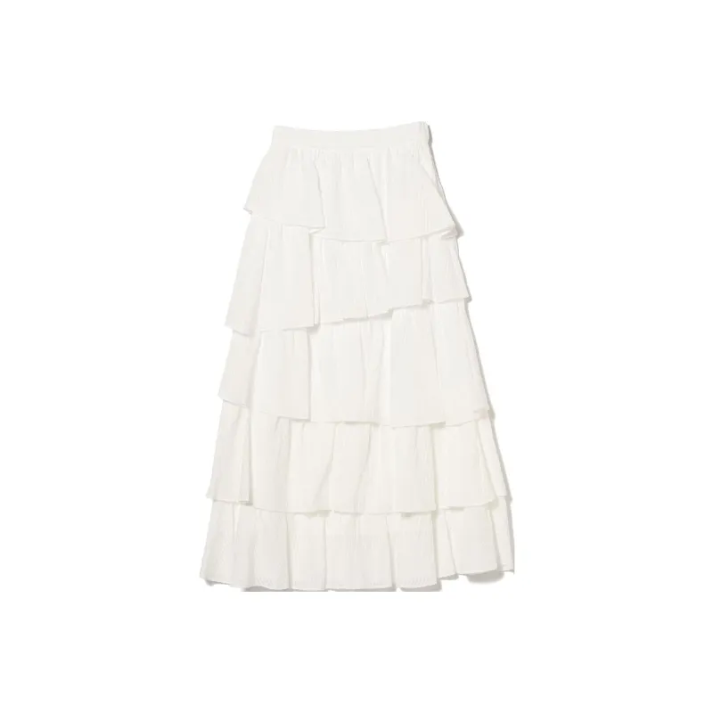 Beams Casual Long Skirt Women's-5