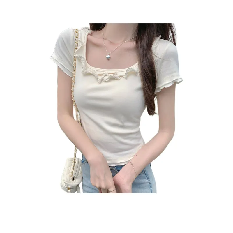 JECCI FIVE Set in Sleeve T Shirt Women's-3