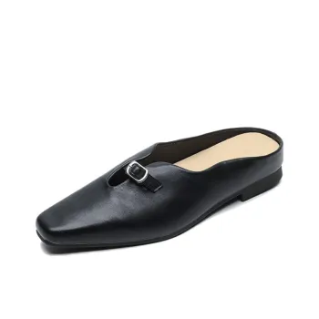 Than Than Me Rubber Sole Slip Resistant Closed Toe Slippers Women's