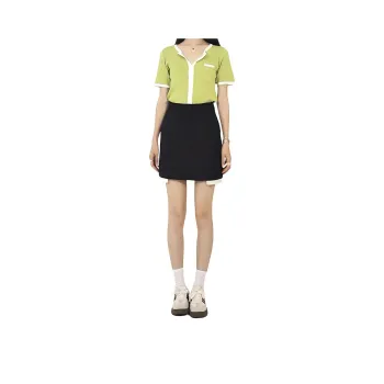 HELEH Casual Short Skirts Women's Black