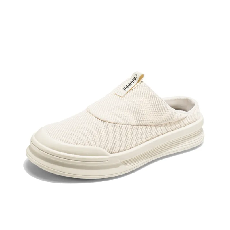 ENRICO COVERI Rubber Sole Slip Resistant Closed Toe Slippers Men's-4