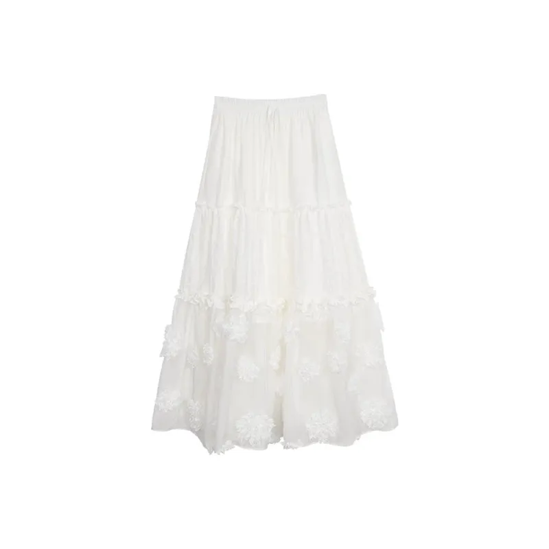 Benhou Casual Long Skirt Women's-0