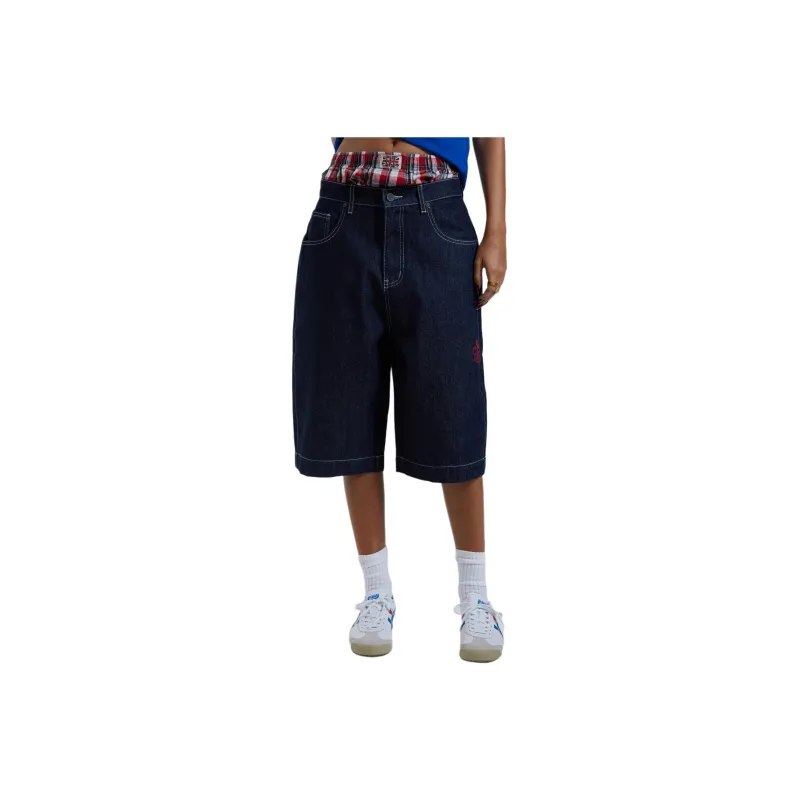 Jaded London BLUEPRINT Collection Denim Shorts Women's Blue-0