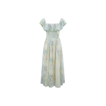 AFGGD Sleeveless Dresses Women's Multicolor