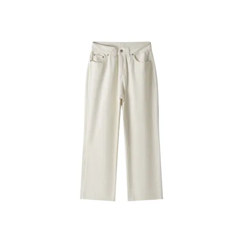 Jeans Cargo Kaki à Taille