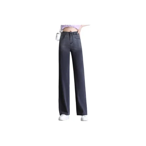 YIRANCHUN Jeans Women's Black Gray Color
