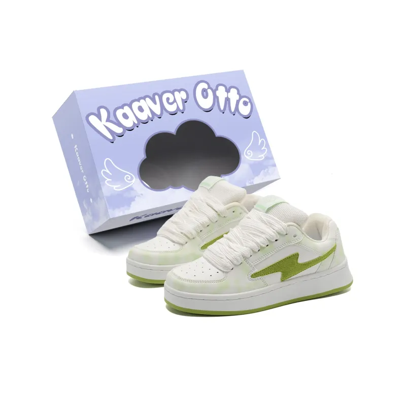 KAAVER OTTO Cushioning Abrasion Resistant Breathable Skateboard Shoes Unisex-8