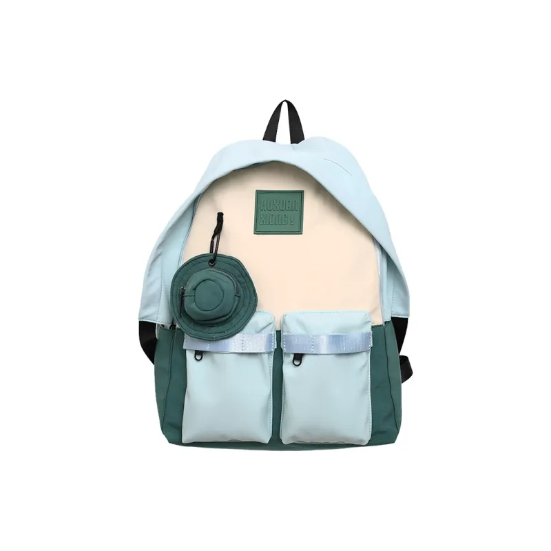 Yalu Nylon Backpack Unisex Multicolor-4