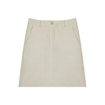 E.land Casual Short Skirts Women's Ivory White