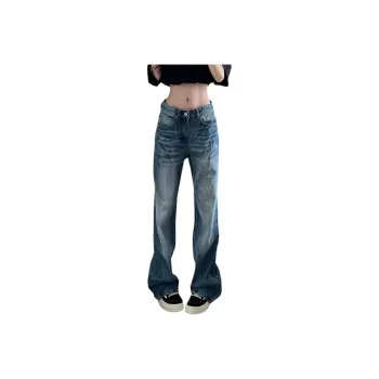 FOREVER 21 Jeans Unisex Vintage Blue