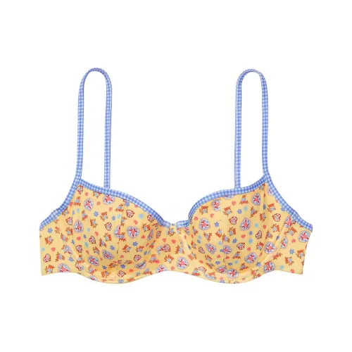 Victoria's Secret PINK BY FRANKIES BIKINIS BUTTERCUP BIKINI TOP / HC Bikini Women's Yellow