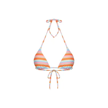 PRINCESS POLLY JENNER TRIANGLE BIKINI TOP Bikini Women's Candy Stripes