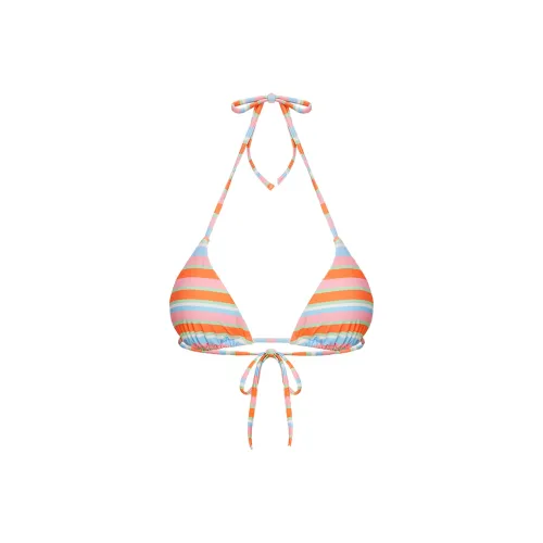 PRINCESS POLLY JENNER TRIANGLE BIKINI TOP Bikini Women's Candy Stripes
