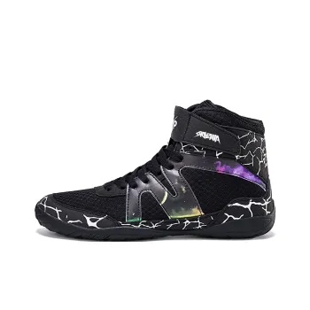 Animal Claws Abrasion Resistant Breathable Coverage High Top Training Shoes Men's