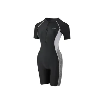 LiNing Sports Life Collection One-piece Swimsuit Women's Black