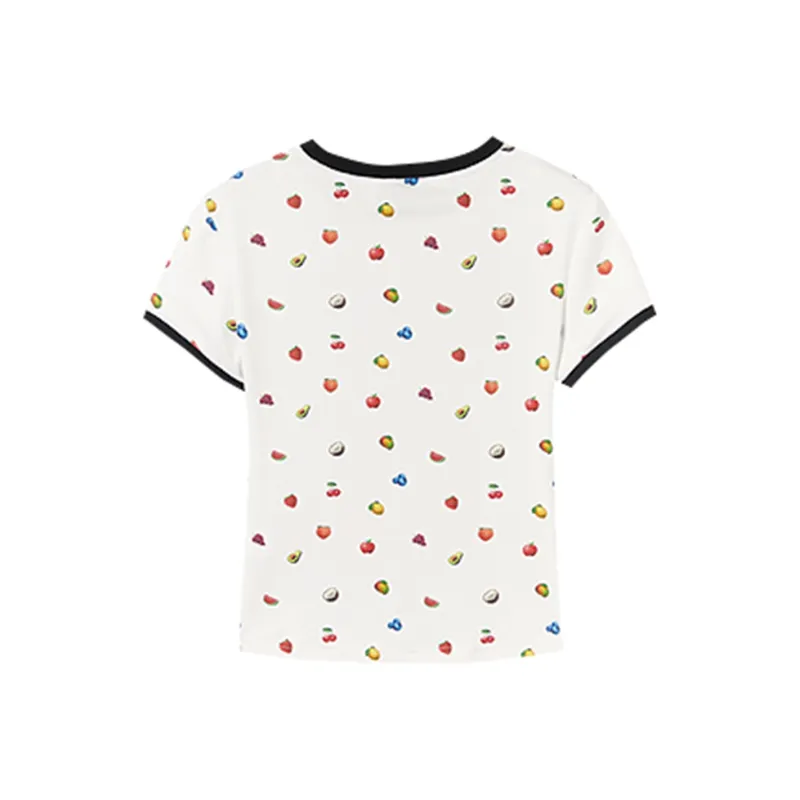 COVER TIME T Shirts Women's White-1