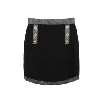 Bebe Casual Short Skirts Women's Black