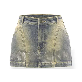 NOTAWEAR Denim Short Skirts Women's Symphony Blue