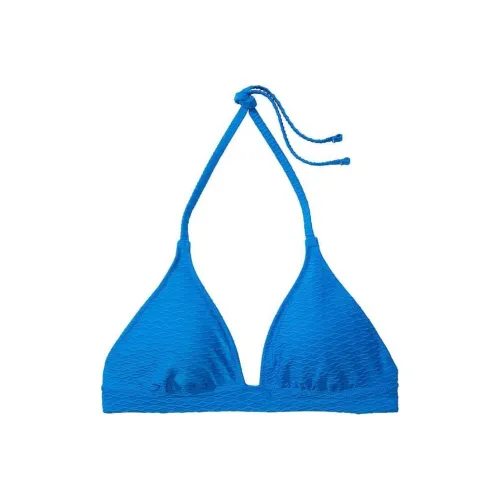 Victoria's Secret FINK Mix & Match Removable Push-Up HalterBikiniTop/SB Bikini Women's Stunning Blue