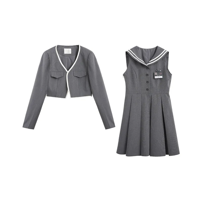 ZIHAN Two Piece Skirt Sets Women's-2