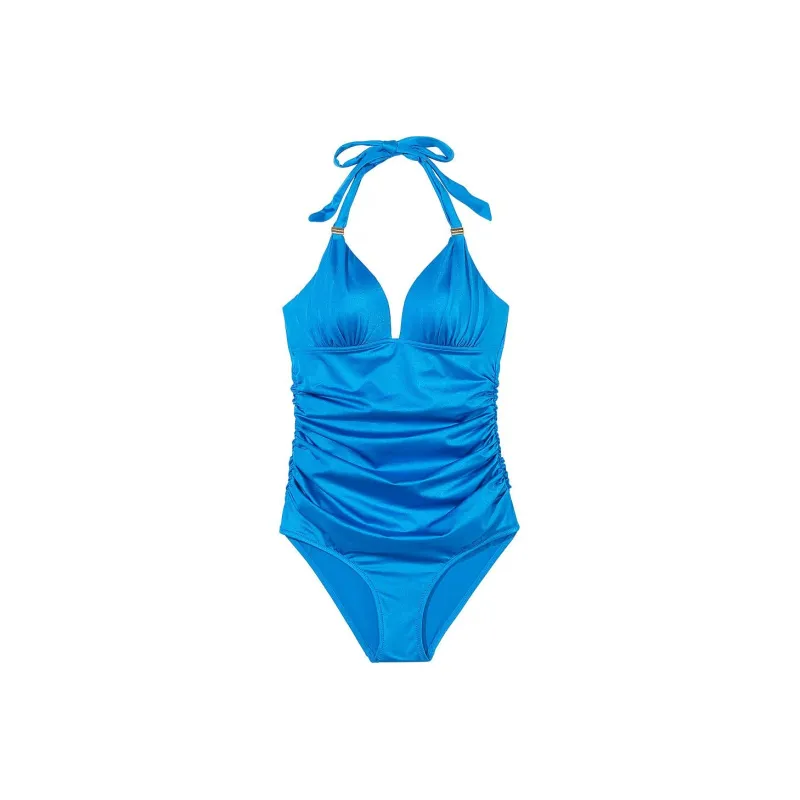 Victoria's Secret The Harlow Push-Up One-Piece Swimsuit / SB One-piece Swimsuit Women's Blue-0