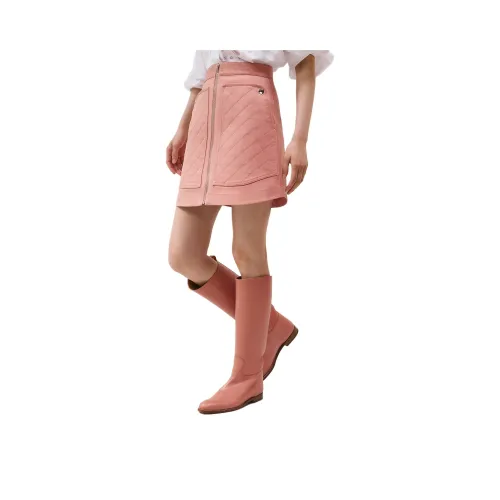 HERMES SS25 Casual Short Skirts Women's Rosewood Pink