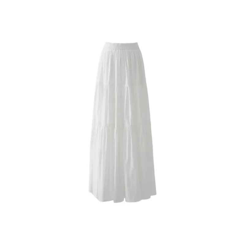 Rose Casual Long Skirts Women's-7