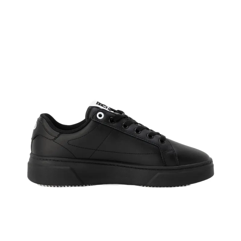 FILA Court Plumpy Low Top Skateboard Shoes Unisex Black-1