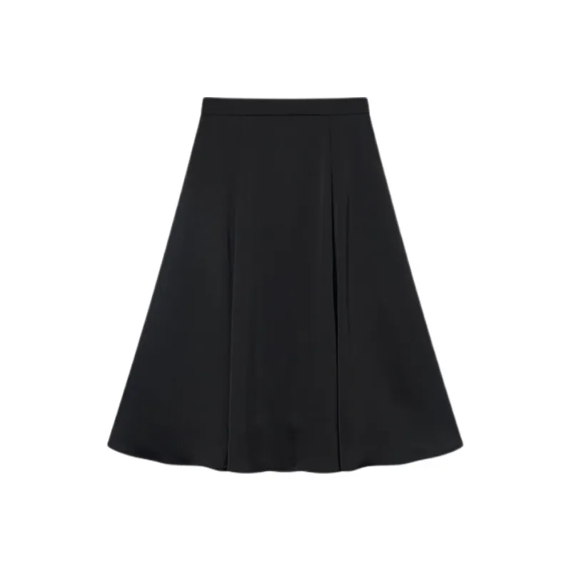 Goodland Casual Long Skirts Women's Black-0