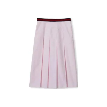 GUCCI FW24 Casual Long Skirt Women's Light Pink