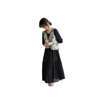 XWI Skirt Set Women's Black White