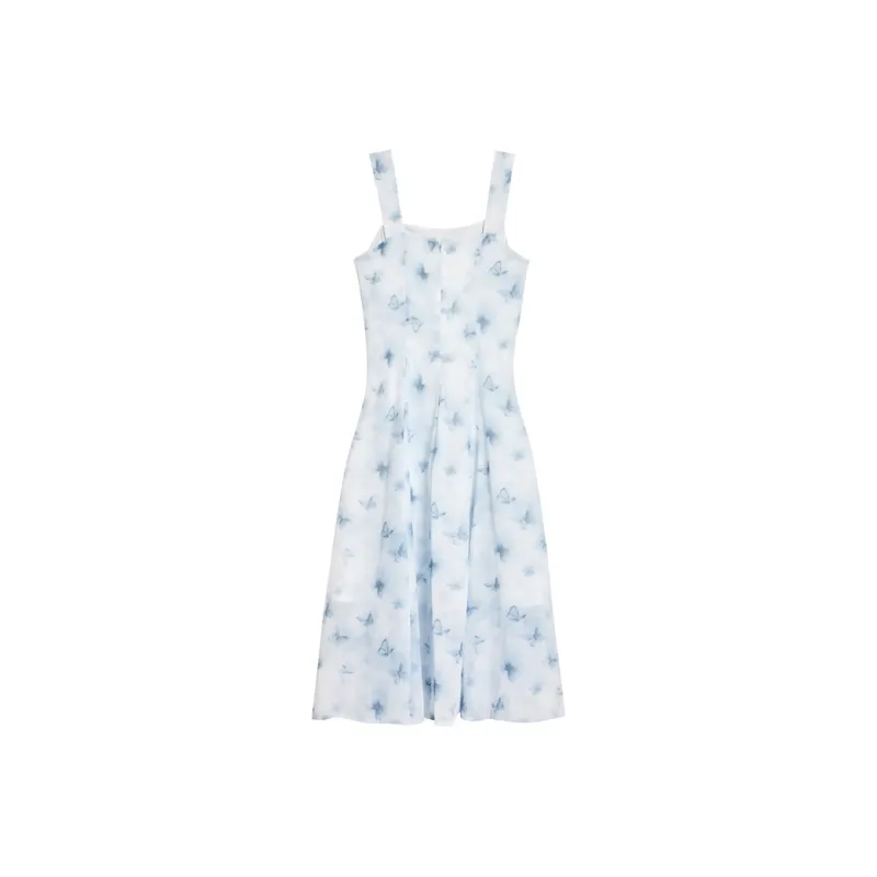 MJB Slip Dresses Women's Lake Blue-1