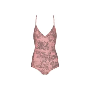 DIOR DIORIVIERA SS23 One piece Swimsuit Women's Pink