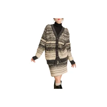 QIAOYUHUAZUN Skirt Set Women's Heather Gray