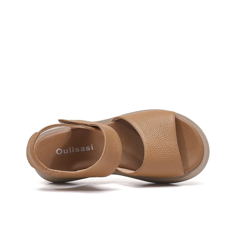 OULISASI One Strap Sandals Women's-7