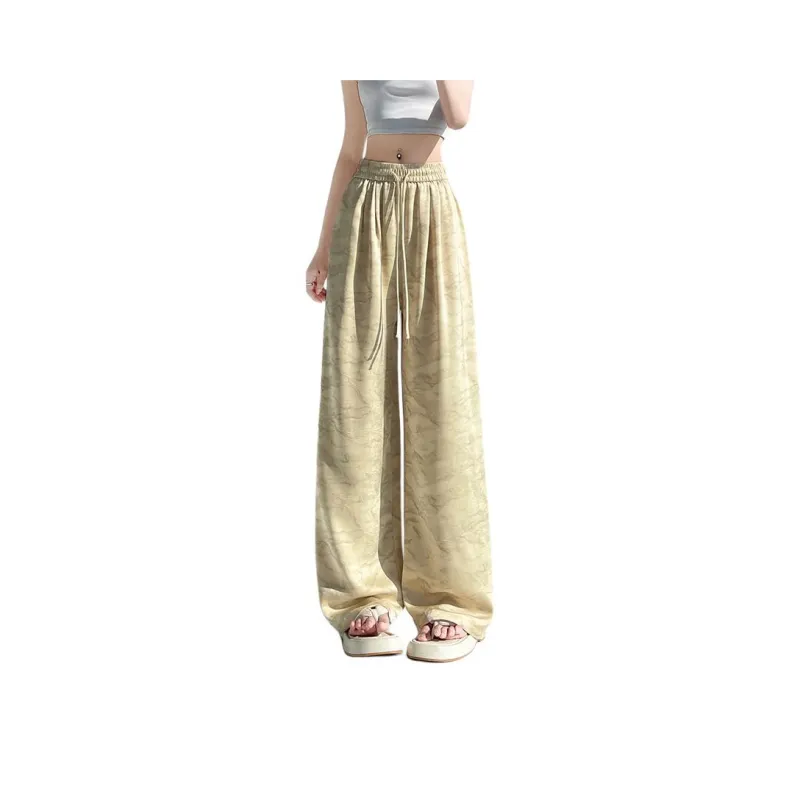 Flowers In Water Casual Pants Women's-13