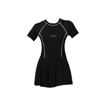 Hao Zhilang One Piece Swimsuits Women's Black