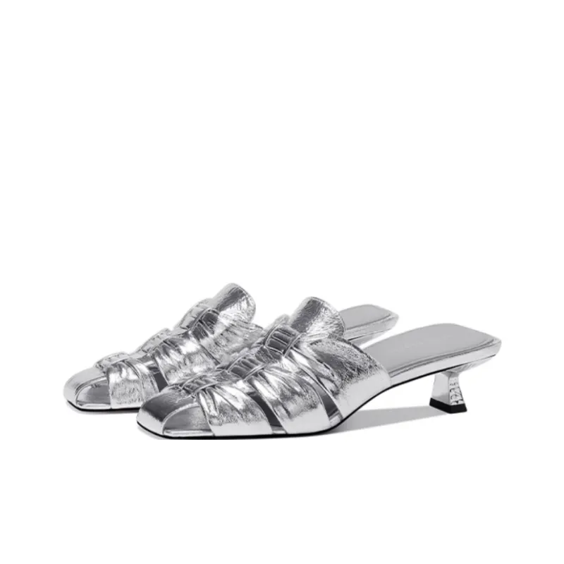 JESSICA SOPHIA Rubber Sole Odor Resistant Closed Toe Slippers Women's-1