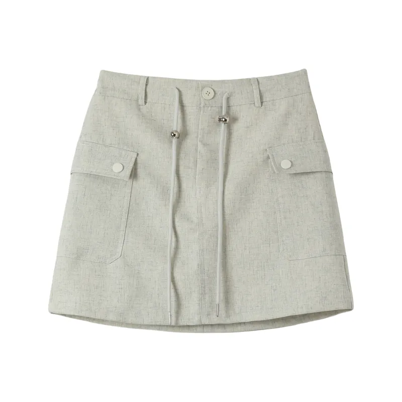 IQC Cargo Short Skirts Women's-5