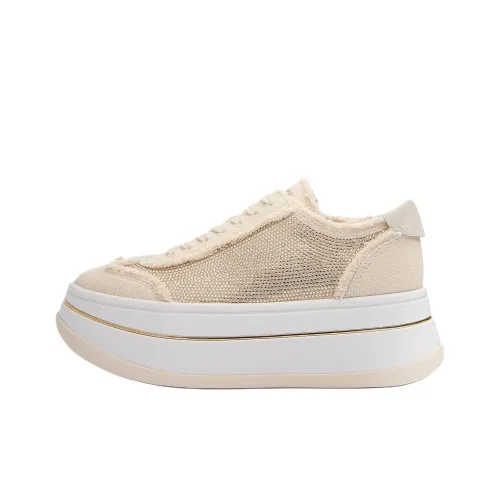 MICHAEL KORS Hayes Low Top Casual Shoes Women's Beige