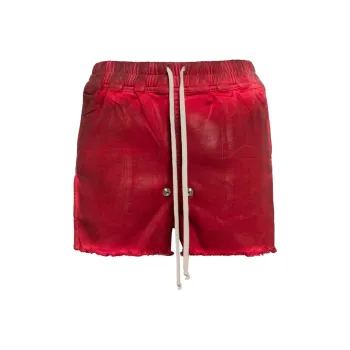 RICK OWENS Gabe Boxers Denim Shorts