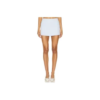 VERONICA BEARD Casual Short Skirts Women's Light Blue