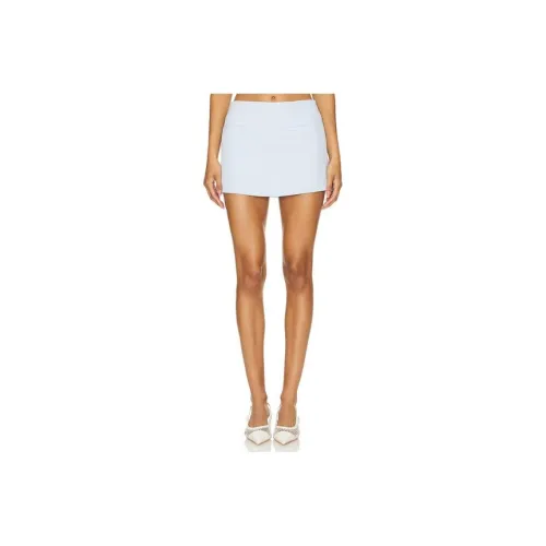 VERONICA BEARD Casual Short Skirts Women's Light Blue