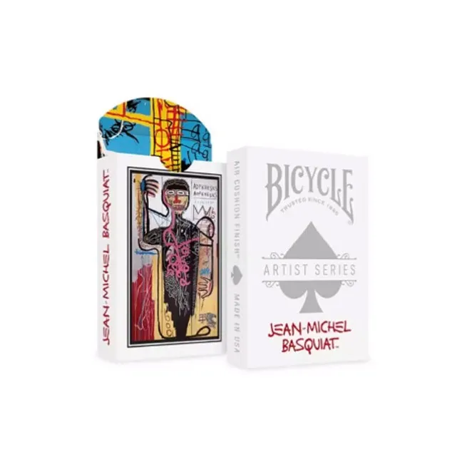 BICYCLE x Jean Michel Basquiat Bicycle Poker Card Theme Flower Cutting-1