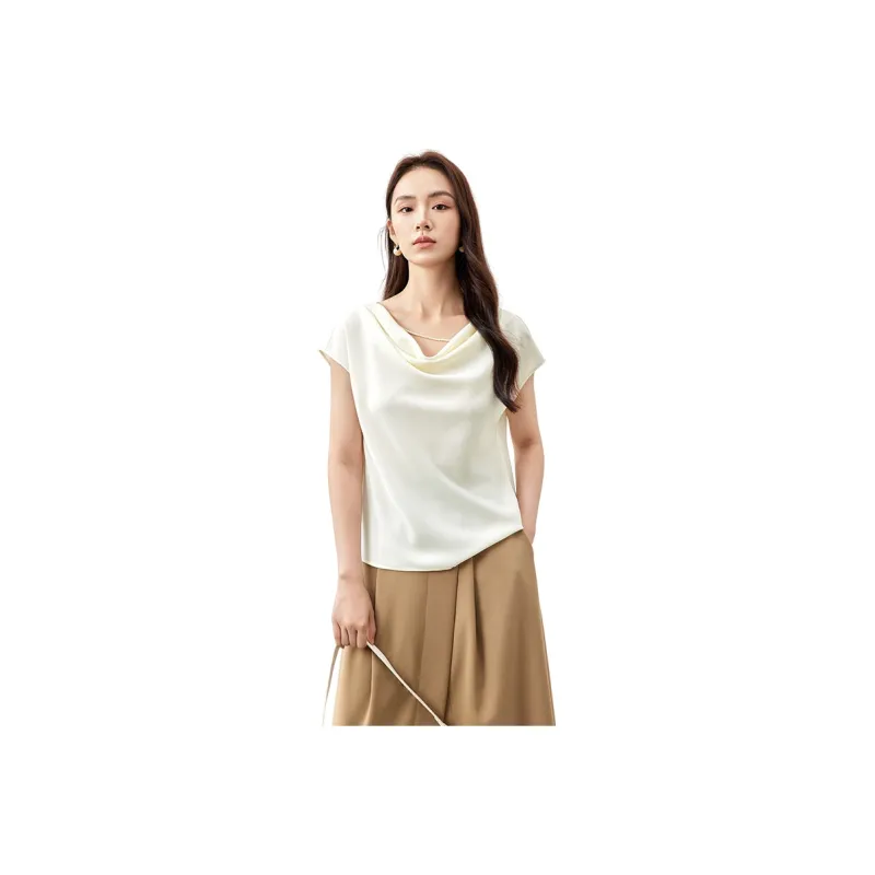SENTUBILA Chiffon Shirt Women's-1