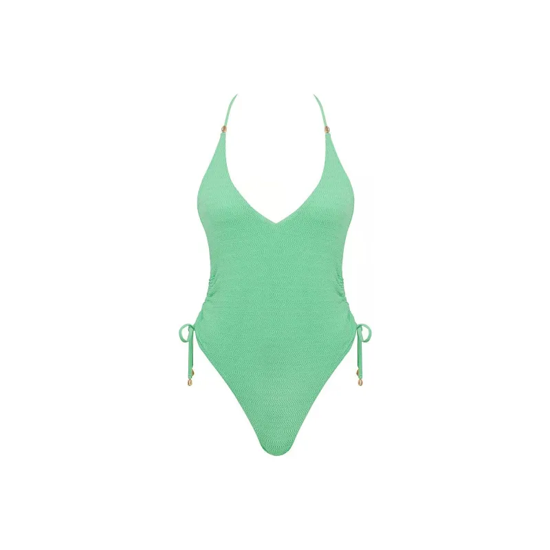 Victoria's Secret BLUEBELLA Shala Adjustable Swimsuit / M One-piece Swimsuit Women's Mint Green-0